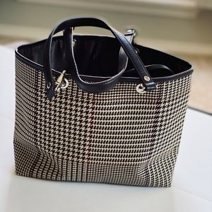 LAUREN Ralph Lauren Classic Houndstooth Tote
